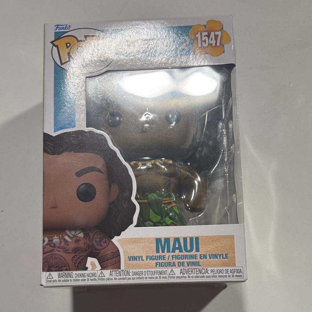 Funko Pop # 1547 Disney Moana 2 Maui Vinyl Figure